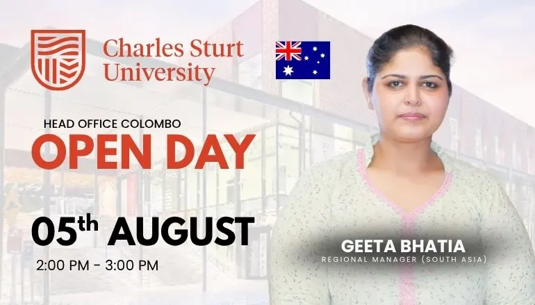 Charles Sturt University Open Day Sri Lanka