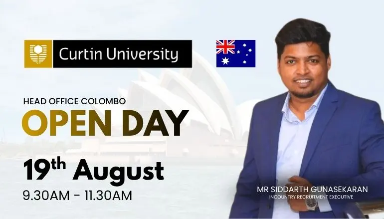 Curtin University open day Sri Lanka