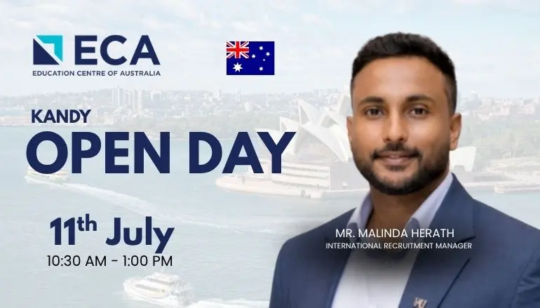 Education Centre of Australia (ECA) Kandy Open Day